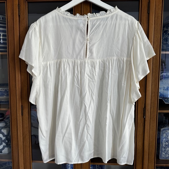 Elegant White Blouse - Picture 4 of 4